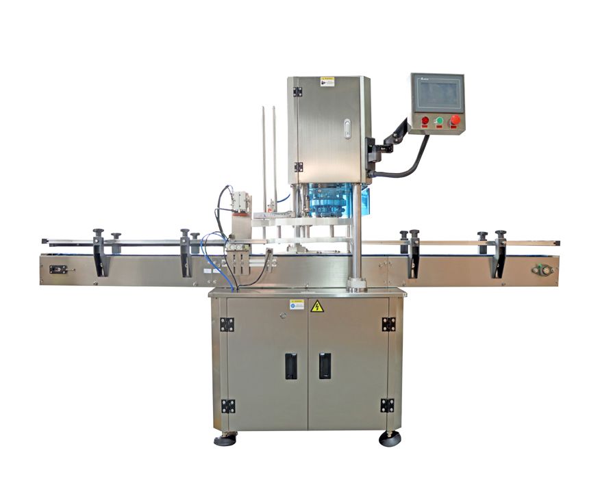 Autoamtic can sealing machine with simple nitrogen gas flushing ,Can sealer machine with nitrogen flushing , Can Closer with N2