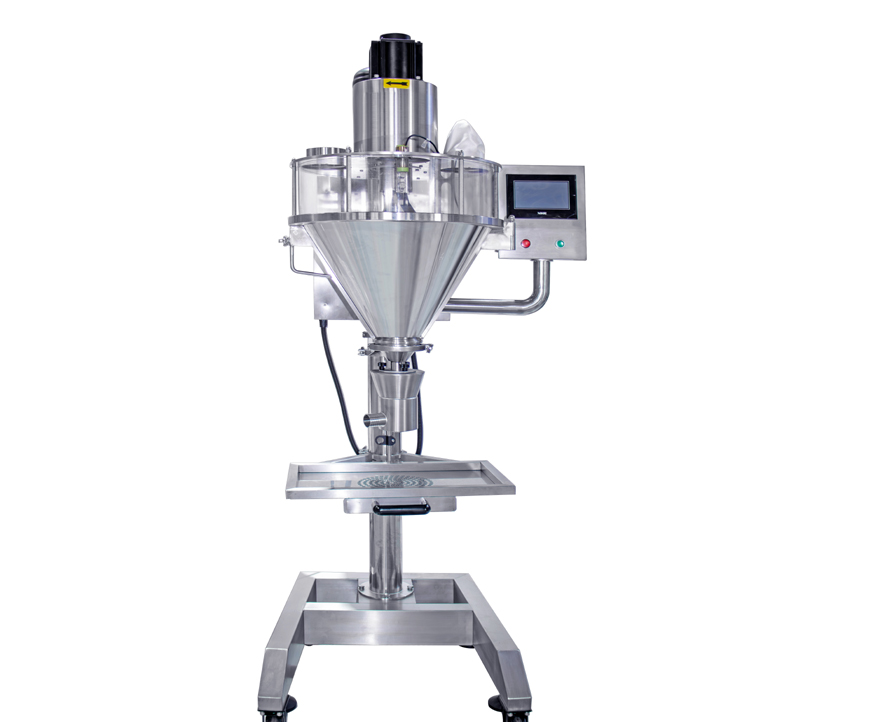 Semi Automatic Powder Filling Machine , Ground black pepper,chicken seasoning